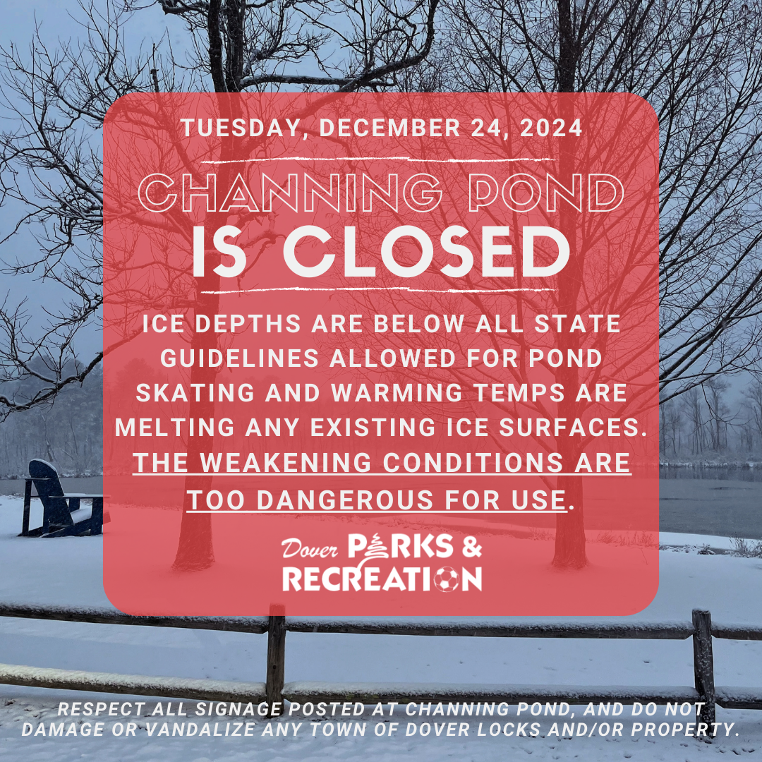 Channing Pond CLOSED 12.24.2024